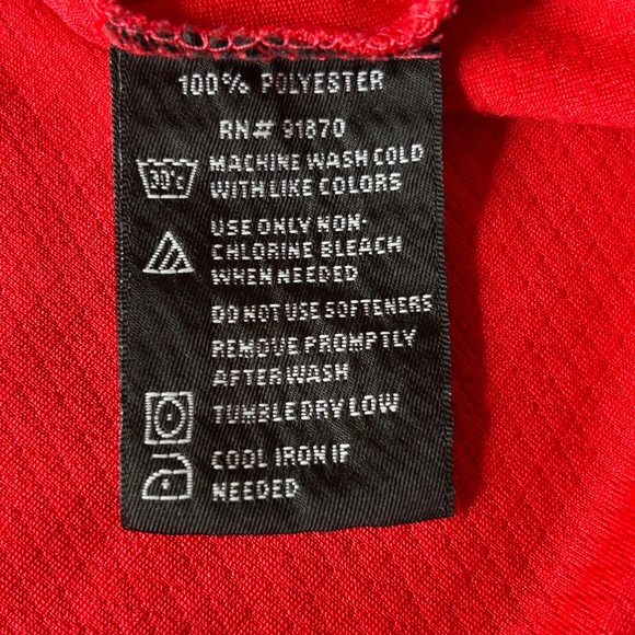 PGA Tour Champions Men Polo XL Pink Red Shirt - Picture 12 of 14